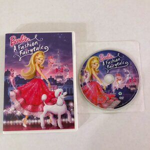 Barbie A Fashion Fairytale DVD 2010 Mattel English French Spanish Animation